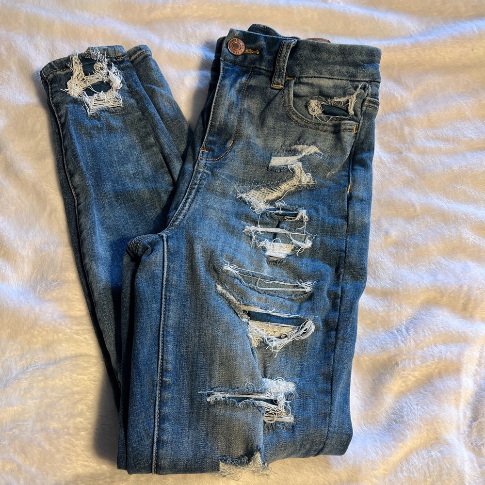 High wasted jeans!